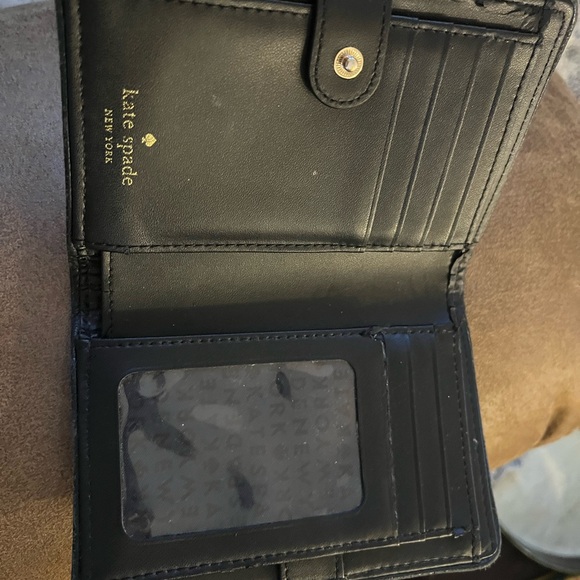 Leather wallet kate spade pebble leather used - Picture 2 of 11